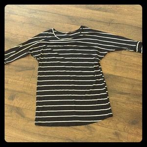 NWOT Dolman 3/4 sleeve long top